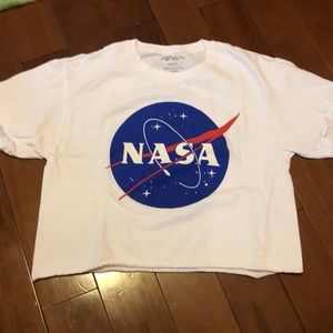 NASA Cropped T-shirt Size S
